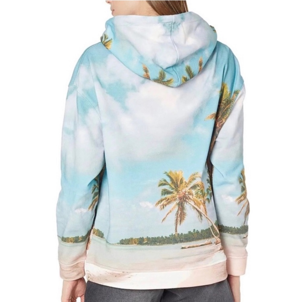Blank NYC Paradise Island Vibe Hoodie Size Medium BNWT - Picture 2 of 14